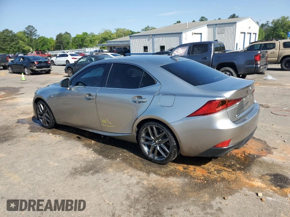 2018 Lexus IS 300 with VIN JTHBA1D2XJ5075055, listed as a Copart auction lot 52713195 with 62,597 mi miles and Salvage title. Bid and sale history available at DreamBid. Image 2.