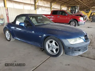 2000 BMW Z3 2.5 with VIN 4USCH9347YLF88222, listed as a Copart auction lot 59898395 with 125,123 mi miles and Clean title. Bid and sale history available at DreamBid. Image 4.