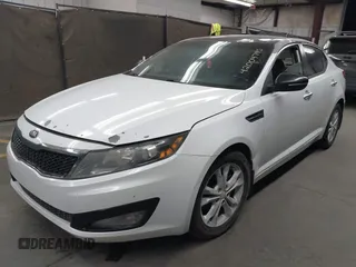 2013 Kia Optima EX with VIN 5XXGN4A79DG120709, listed as a IAAI auction lot 42004745 with 171,409 mi miles. Bid and sale history available at carsss.com. Image 2.