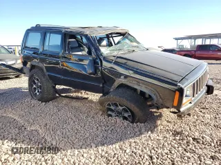 2000 Jeep Cherokee Limited with VIN 1J4FF68SXYL240792, listed as a Copart auction lot 80590604 with 0 mi miles and Salvage Title. Bid and sale history available at carsss.com. Image 4.