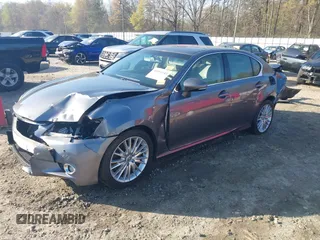 2013 Lexus GS 350 with VIN JTHBE1BL5D5024471, listed as a IAAI auction lot 41901243 with 96,007 mi miles. Bid and sale history available at carsss.com. Image 2.