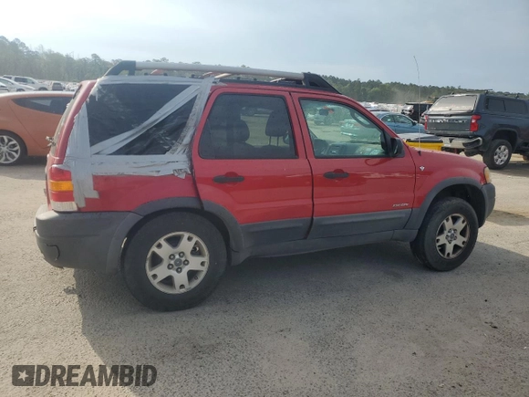 2002 Ford Escape XLT Choice with VIN 1FMYU04192KD66021, listed as a Copart auction lot 57531485 with 157,628 mi miles and Clean title. Bid and sale history available at DreamBid. Image 3.