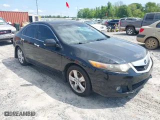 2010 Acura TSX with VIN JH4CU2F67AC037473, listed as a IAAI auction lot 42021853 with 182,648 mi miles. Bid and sale history available at carsss.com. Image 1.