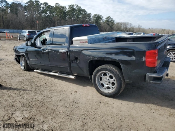 2019 Chevrolet Silverado 1500 LD LT with VIN 2GCRCPEC2K1140973, listed as a Copart auction lot 44198225 with 0 mi miles and Salvage Title. Bid and sale history available at carsss.com. Image 2.