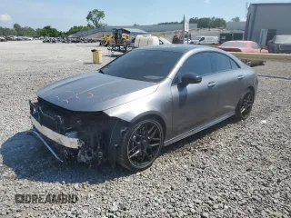 2021 Mercedes-Benz CLA 45 AMG with VIN W1K5J5DB4MN200955, listed as a Copart auction lot 57955104 with 44,136 mi miles and Salvage Title. Bid and sale history available at DreamBid. Image 1.