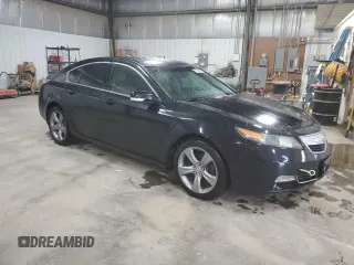 2013 Acura TL Advance z VIN 19UUA8F73DA005146, wystawiony jako Copart lot #57225965 z przebiegiem 146 601 mil mil oraz Szkoda całkowita • Salvage title. Historia ofert i sprzedaży dostępna na DreamBid. Obrazek 4.