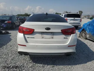 2015 Kia Optima SXL Turbo with VIN 5XXGR4A69FG456018, listed as a Copart auction lot 50437485 with 123,810 mi miles and Salvage Title. Bid and sale history available at carsss.com. Image 6.