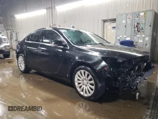 2012 Buick Regal with VIN 2G4GR5EK0C9208302, listed as a Copart auction lot 45294495 with 201,083 mi miles and Salvage Title. Bid and sale history available at carsss.com. Image 4.