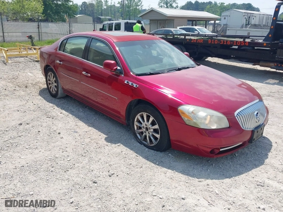 2011 Buick Lucerne CXL Premium with VIN 1G4HJ5EM7BU107126, listed as a IAAI auction lot 42093773 with 188,907 mi miles. Bid and sale history available at carsss.com. Image 1.