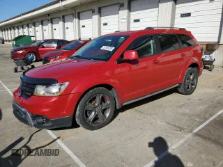 2018 Dodge Journey Crossroad z VIN 3C4PDCGG0JT156549, wystawiony jako Copart lot #52163225 z przebiegiem 136 444 mil mil oraz Szkoda całkowita • Salvage title. Historia ofert i sprzedaży dostępna na DreamBid. Obrazek 1.