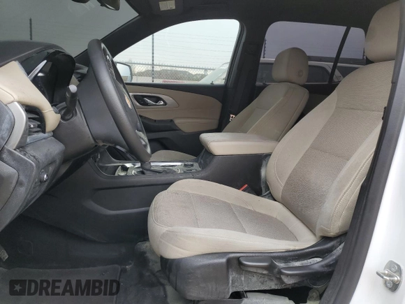 2022 Chevrolet Traverse LS with VIN 1GNEVFKW3NJ194785, listed as a Copart auction lot 89382785 with 30,809 mi miles and Salvage Title. Bid and sale history available at carsss.com. Image 7.