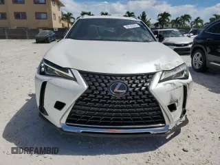 2022 Lexus UX 200 with VIN JTHP3JBH2N2046468, listed as a Copart auction lot 60145295 with 46,107 mi miles and Salvage title. Bid and sale history available at DreamBid. Image 5.