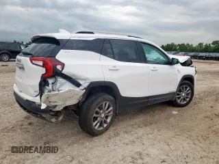 2023 GMC Terrain SLT with VIN 3GKALPEG2PL141633, listed as a Copart auction lot 58691765 with 68,144 mi miles and Salvage title. Bid and sale history available at DreamBid. Image 3.