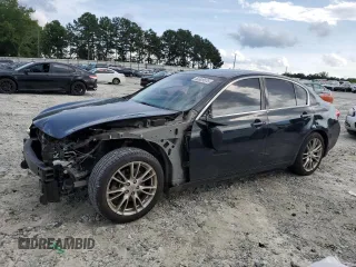 2008 Infiniti G35 Journey with VIN JNKBV61E38M220064, listed as a Copart auction lot 60609675 with 213,553 mi miles and Salvage title. Bid and sale history available at DreamBid. Image 1.