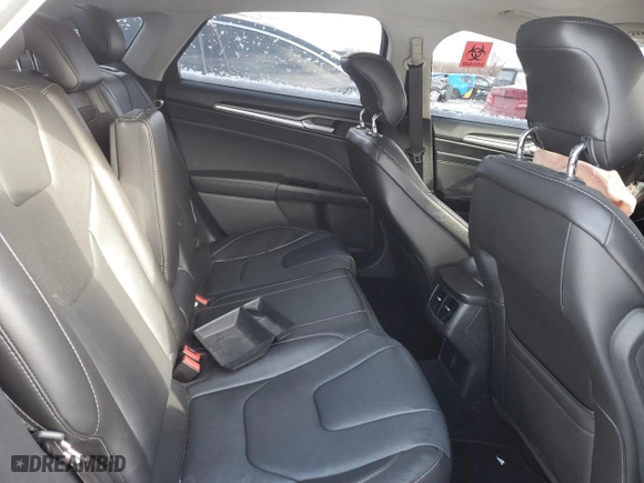 2013 Ford Fusion Titanium with VIN 3FA6P0K99DR357061, listed as a Copart auction lot 87627345 with 0 mi miles and Salvage Title. Bid and sale history available at carsss.com. Image 10.