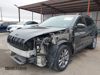 2018 Jeep Cherokee Latitude with VIN 1C4PJLCB1JD588916, listed as a IAAI auction lot 41019397 with 135,929 mi miles. Bid and sale history available at carsss.com. Image 6.
