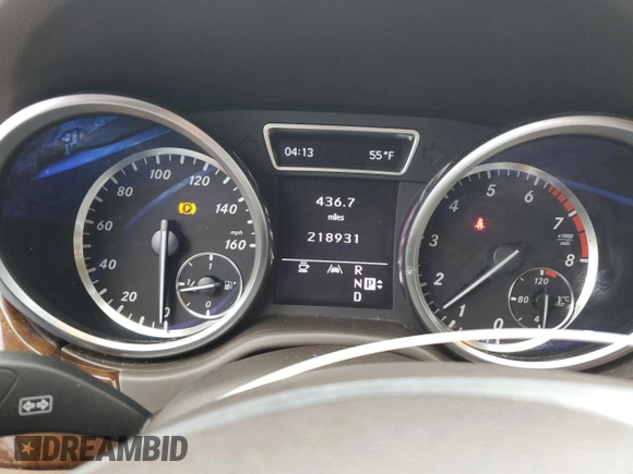 2012 Mercedes-Benz M 550 with VIN 4JGDA7DB1CA047955, listed as a Copart auction lot 47304715 with 218,931 mi miles and Clean title. Bid and sale history available at DreamBid. Image 9.