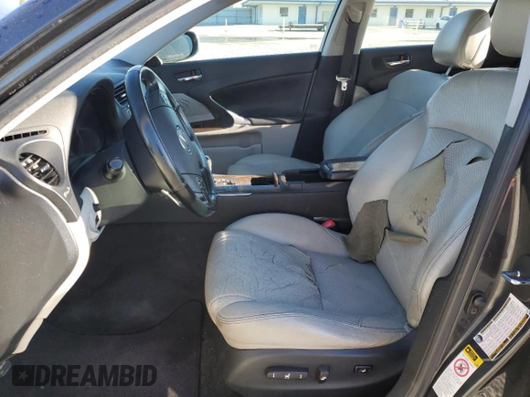 2009 Lexus IS 250 with VIN JTHCK262195031509, listed as a Copart auction lot 45559355 with Not Provided miles and Salvage Title. Bid and sale history available at carsss.com. Image 7.