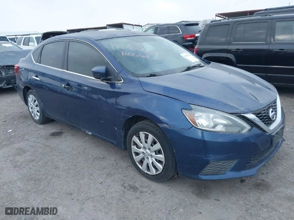 2016 Nissan Sentra SR with VIN 3N1AB7AP0GY241949, listed as a IAAI auction lot 41781514 with 197,163 mi miles. Bid and sale history available at carsss.com. Image 1.