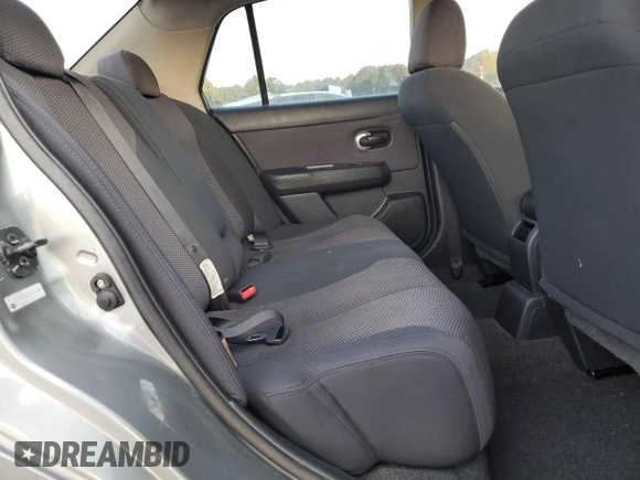 2007 Nissan Versa 1.8 SL with VIN 3N1BC11E67L420328, listed as a Copart auction lot 75806654 with 0 mi miles and Salvage Title. Bid and sale history available at carsss.com. Image 10.