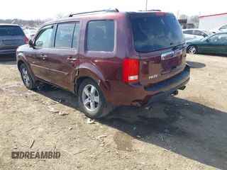 2009 Honda Pilot EX-L with VIN 5FNYF48639B020937, listed as a IAAI auction lot 41804771 with 226,668 mi miles and . Bid and sale history available at carsss.com. Image 3.