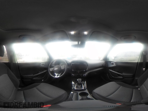 2023 Kia Soul EX with VIN KNDJ33AU8P7896113, listed as a IAAI auction lot 41896500 with 36,599 mi miles. Bid and sale history available at carsss.com. Image 18.