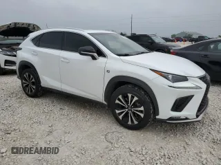 2019 Lexus NX 300 with VIN JTJBARBZ4K2186166, listed as a Copart auction lot 50762005 with 60,023 mi miles and Clean title. Bid and sale history available at DreamBid. Image 4.