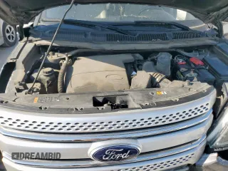 2014 Ford Explorer XLT with VIN 1FM5K7D84EGB94907, listed as a Copart auction lot 53026605 with 0 mi miles and Salvage Title. Bid and sale history available at carsss.com. Image 12.