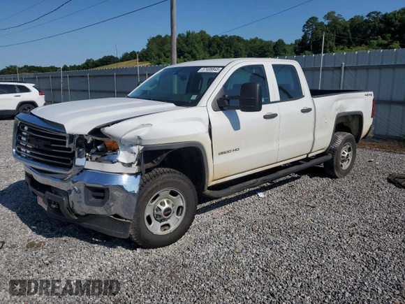2015 GMC Sierra 2500HD with VIN 1GT22XEG8FZ111398, listed as a Copart auction lot 57408845 with 109,505 mi miles and Salvage title. Bid and sale history available at DreamBid. Image 1.