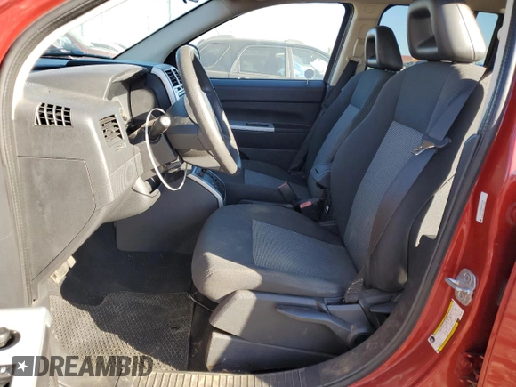2008 Jeep Compass Sport with VIN 1J8FF47WX8D621561, listed as a Copart auction lot 51080125 with 170,832 mi miles and Salvage Title. Bid and sale history available at carsss.com. Image 7.