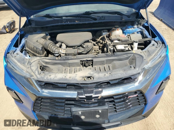2020 Chevrolet Blazer RS with VIN 3GNKBKRS8LS618738, listed as a Copart auction lot 60316955 with 24,778 mi miles and Salvage title. Bid and sale history available at DreamBid. Image 12.