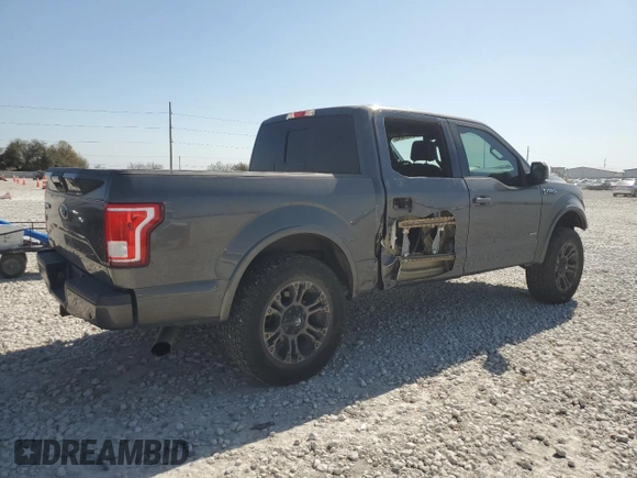 2016 Ford F-150 XL with VIN 1FTEW1CG4GKE01245, listed as a Copart auction lot 48244945 with 116,329 mi miles and Salvage Title. Bid and sale history available at DreamBid. Image 3.
