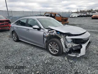 2024 Honda Civic Sedan EX with VIN 2HGFE2F34RH114120, listed as a Copart auction lot 83213734 with 10,748 mi miles and Salvage Title. Bid and sale history available at carsss.com. Image 4.