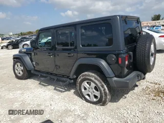 2019 Jeep Wrangler Unlimited Sport S with VIN 1C4HJXDG2KW570078, listed as a Copart auction lot 51119485 with 65,860 mi miles and Salvage title. Bid and sale history available at DreamBid. Image 2.