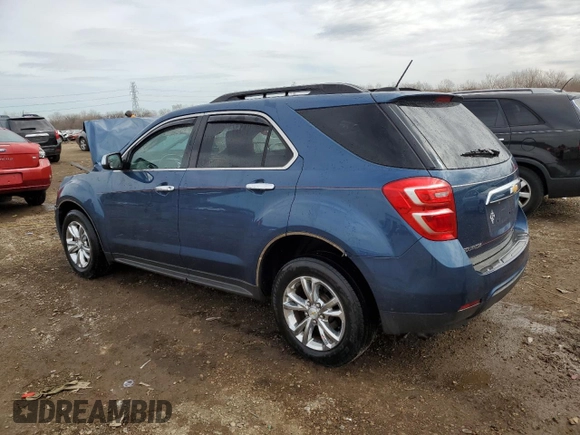 2017 Chevrolet Equinox LT with VIN 2GNALCEK0H6221549, listed as a Copart auction lot 50451095 with 58,444 mi miles and Salvage Title. Bid and sale history available at DreamBid. Image 2.