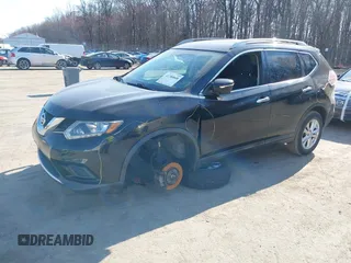 2015 Nissan Rogue SL with VIN 5N1AT2MV7FC912897, listed as a IAAI auction lot 41780048 with 147,889 mi miles and . Bid and sale history available at carsss.com. Image 2.