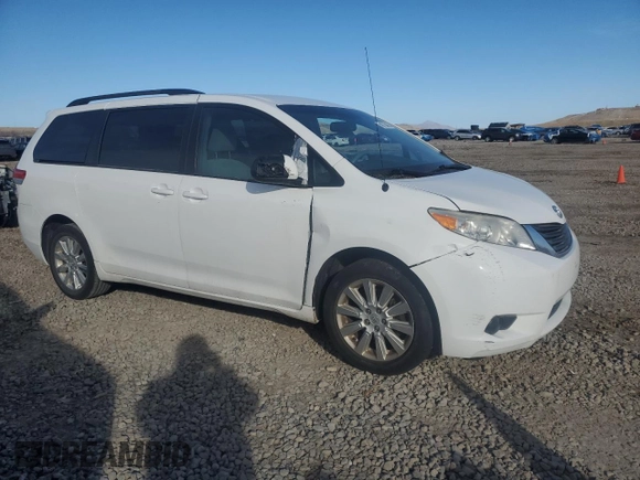 2014 Toyota Sienna LE with VIN 5TDJK3DC3ES085263, listed as a Copart auction lot 46719465 with Not Provided miles and Clean Title. Bid and sale history available at DreamBid. Image 4.