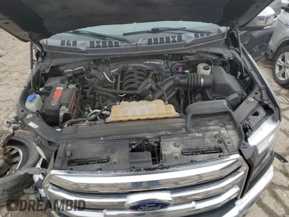 2017 Ford F-150 XL with VIN 1FTEW1EF0HFA02220, listed as a Copart auction lot 47281995 with 89,701 mi miles and Non repairable. Bid and sale history available at DreamBid. Image 11.