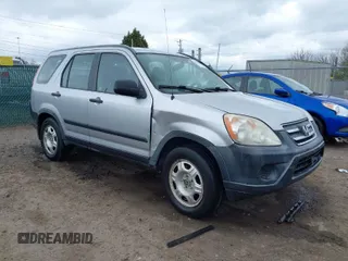 2006 Honda CR-V LX with VIN JHLRD78536C035954, listed as a IAAI auction lot 42043220 with 250,337 mi miles and . Bid and sale history available at carsss.com. Image 1.