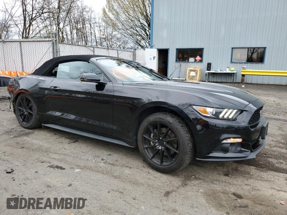 2017 Ford Mustang EcoBoost Premium with VIN 1FATP8UH5H5320314, listed as a Copart auction lot 50905655 with 75,149 mi miles and Salvage title. Bid and sale history available at DreamBid. Image 4.