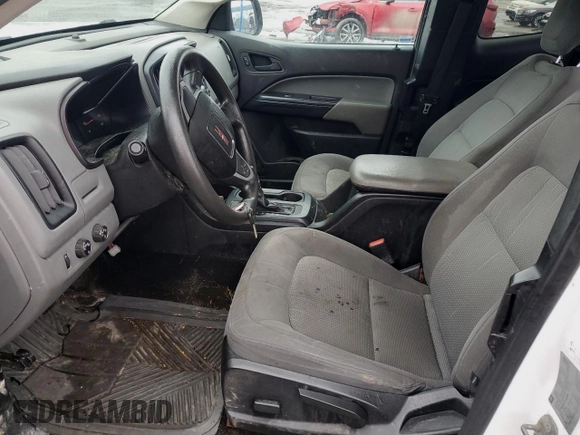 2015 GMC Canyon z VIN 1GTH6AEA1F1136844, wystawiony jako Copart lot #84408554 z przebiegiem 94 333 mil mil oraz Czysty tytuł • Clean title. Historia ofert i sprzedaży dostępna na DreamBid. Obrazek 7.