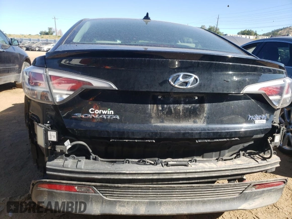 2016 Hyundai Sonata Hybrid Limited with VIN KMHE34L13GA026696, listed as a Copart auction lot 69354823 with 84,579 mi miles. Bid and sale history available at carsss.com. Image 6.