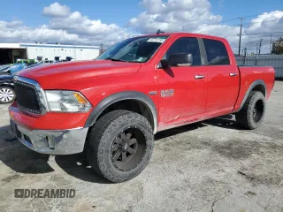 2016 Ram 1500 Big Horn with VIN 3C6RR7LT9GG127628, listed as a Copart auction lot 44712735 with 166,712 mi miles and Salvage title. Bid and sale history available at DreamBid. Image 1.
