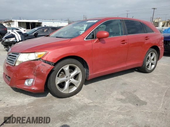 2009 Toyota Venza with VIN 4T3ZK11A89U005955, listed as a Copart auction lot 53910845 with 124,866 mi miles and Salvage Title. Bid and sale history available at carsss.com. Image 1.
