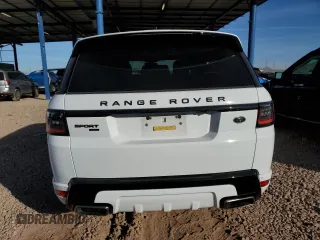 2022 Land Rover Range Rover Sport HST with VIN SALWS2RU7NA796472, listed as a Copart auction lot 84107624 with 44,218 mi miles and Salvage Title. Bid and sale history available at carsss.com. Image 6.