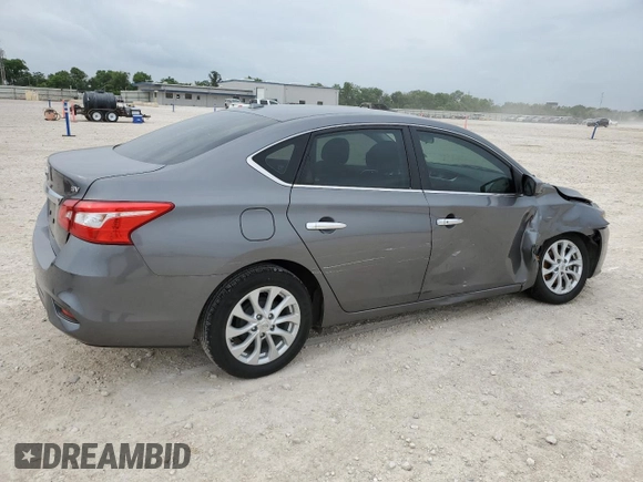 2019 Nissan Sentra SV with VIN 3N1AB7AP7KL622350, listed as a Copart auction lot 53749395 with 69,131 mi miles and Salvage Title. Bid and sale history available at DreamBid. Image 3.