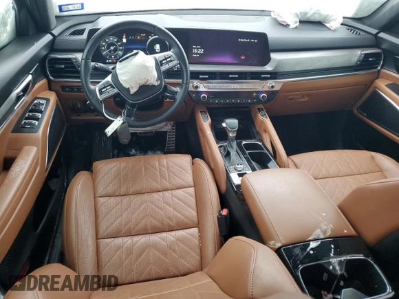 2023 Kia Telluride SX Prestige X-Pro with VIN 5XYP5DGC3PG354591, listed as a Copart auction lot 87465074 with 24,545 mi miles and Salvage title. Bid and sale history available at DreamBid. Image 8.