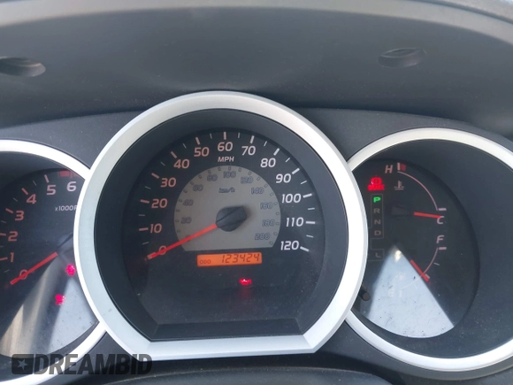 2010 Toyota Tacoma PreRunner with VIN 5TEJU4GN9AZ706709, listed as a IAAI auction lot 41968841 with 123,424 mi miles and . Bid and sale history available at DreamBid. Image 7.