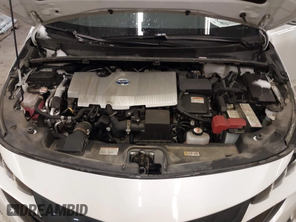 2022 Toyota Prius LE with VIN JTDKAMFP4N3223259, listed as a IAAI auction lot 41975054 with 49,558 mi miles and . Bid and sale history available at DreamBid. Image 10.