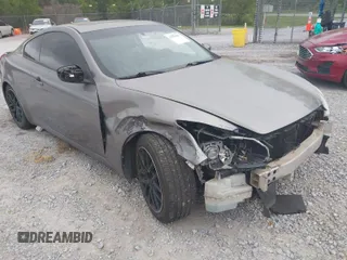 2008 Infiniti G37 Coupe Journey with VIN JNKCV64E88M106402, listed as a IAAI auction lot 41934617 with Not Provided miles. Bid and sale history available at carsss.com. Image 1.